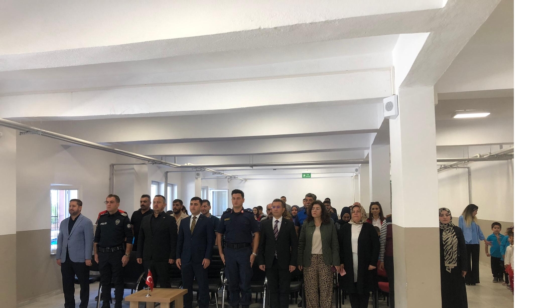 İLKÖĞRETİM HAFTASI ÇELENK VE KUTLAMA PROGRAMI